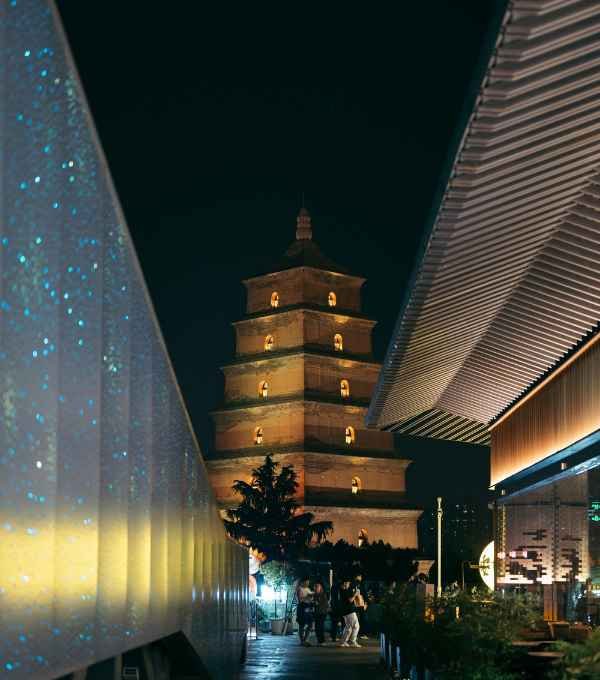 Giant Wild Goose Pagoda Xian