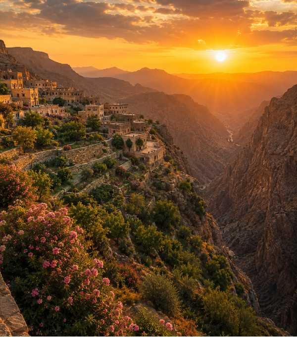 Jebel Akhdar(Diana's Point -
Green Mountain)