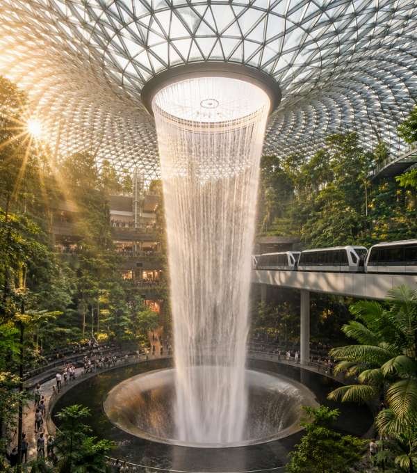 Jewel Changi Airport To HSBC
Rain Vortex