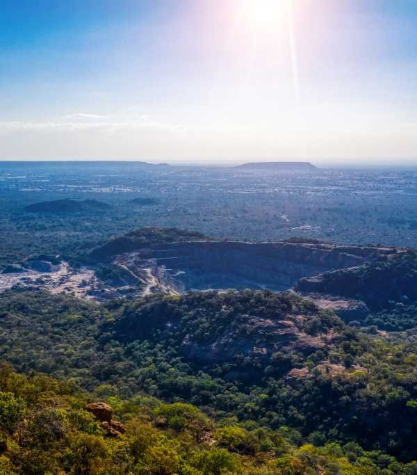 Botswana Kgale Quarry