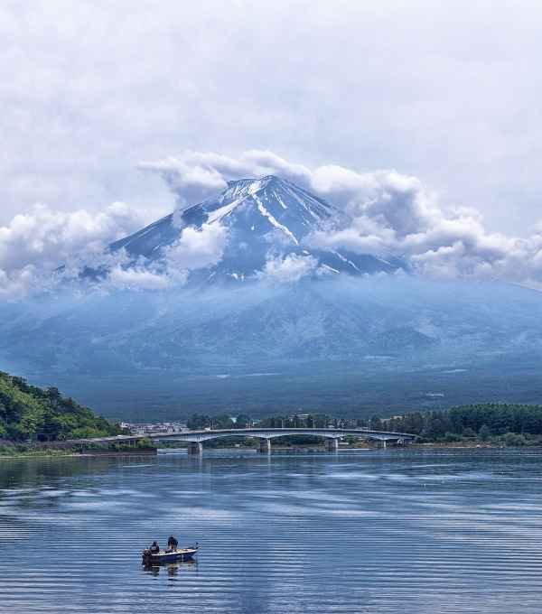 Mount Fuji reflection Lake
