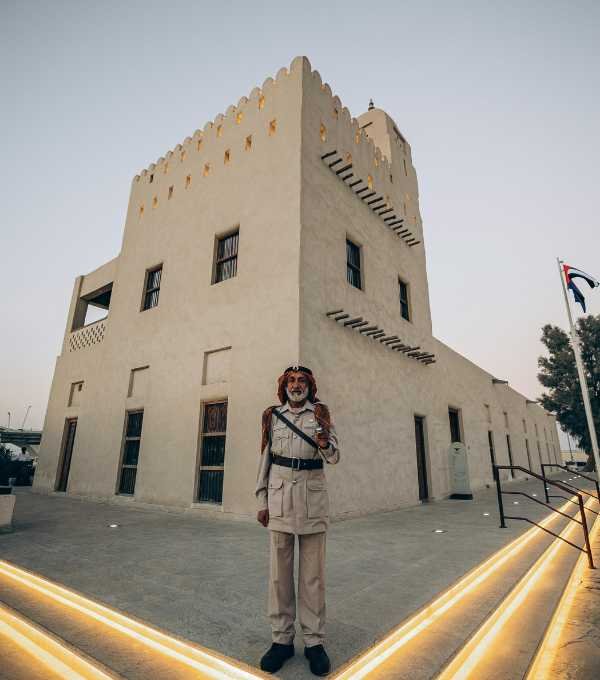 United Arab Emirates Qasr Al Hosn White Fort Historic Abu Dhabi