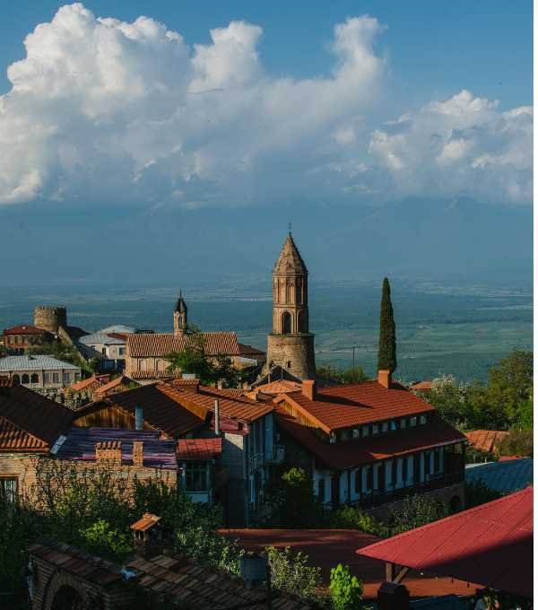 Georgia Red Roofs of Sighnaghi