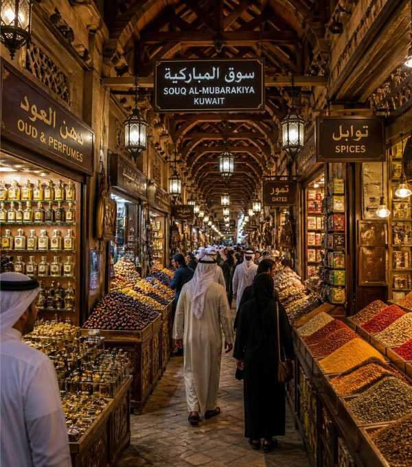Kuwait Souq Al-Mubarakiya Market