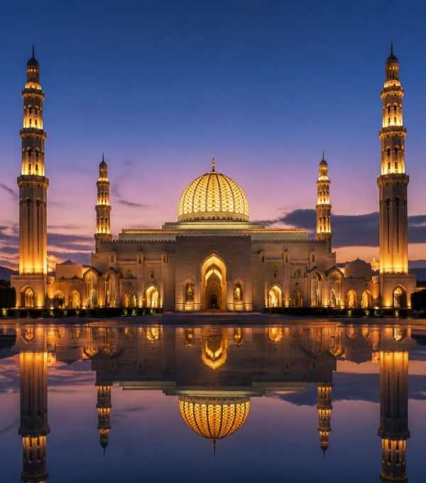 Sultan Qaboos Grand Mosque Muscat