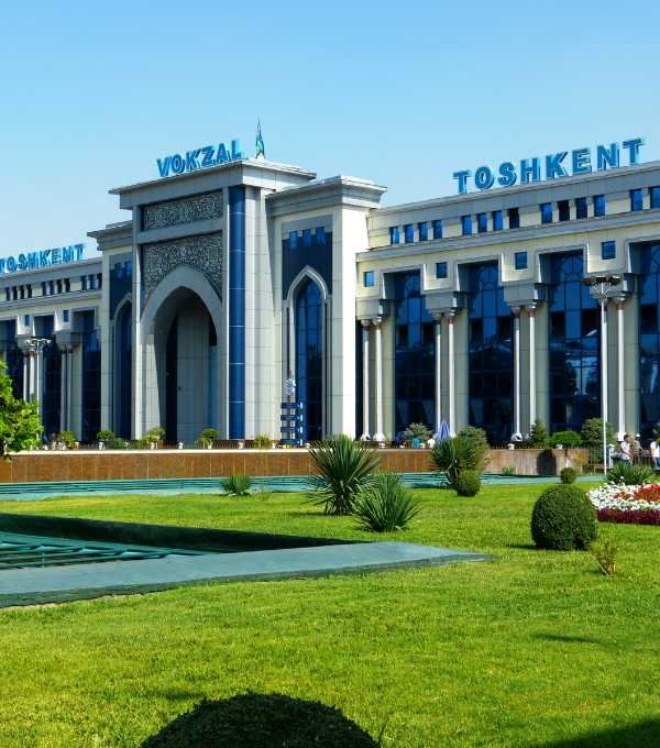 Uzbekistan Tashkent Central Railway Station
