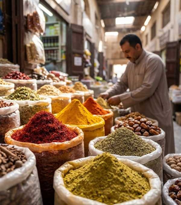 Traditional Bahraini Spices Souq