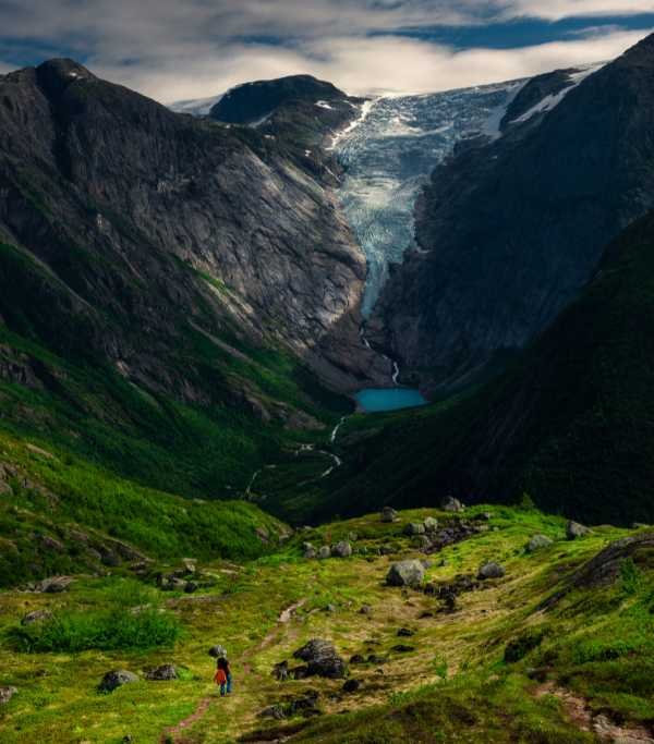 Briksdal Glacier