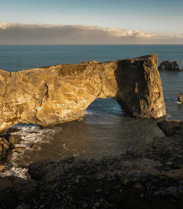 Dyrholaey Arch
