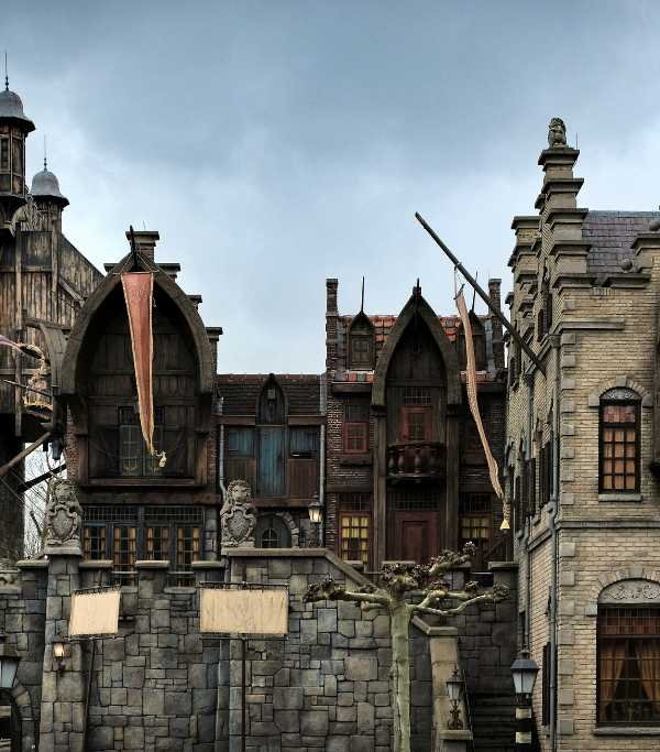 Netherlands Efteling Theme Park Castle