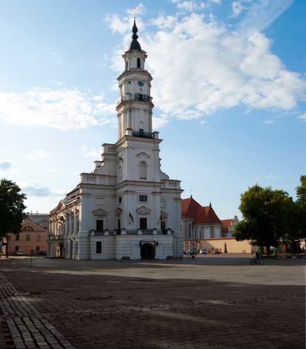Lithuania Kaunas Town Square