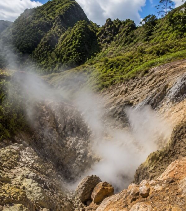 La Soufriere Drive-In Volcano