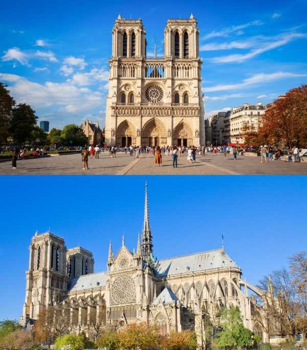 France Notre-Dame Cathedral in Paris