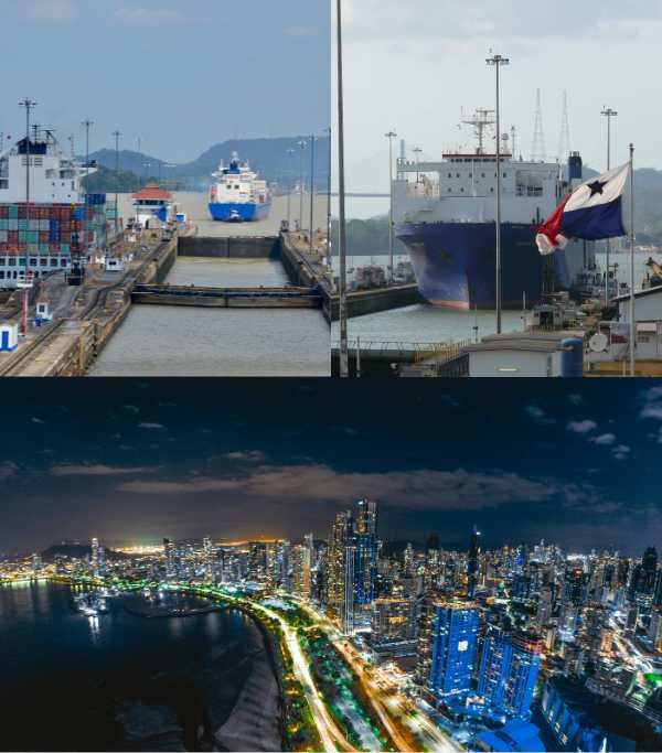 Central America Panama Canal