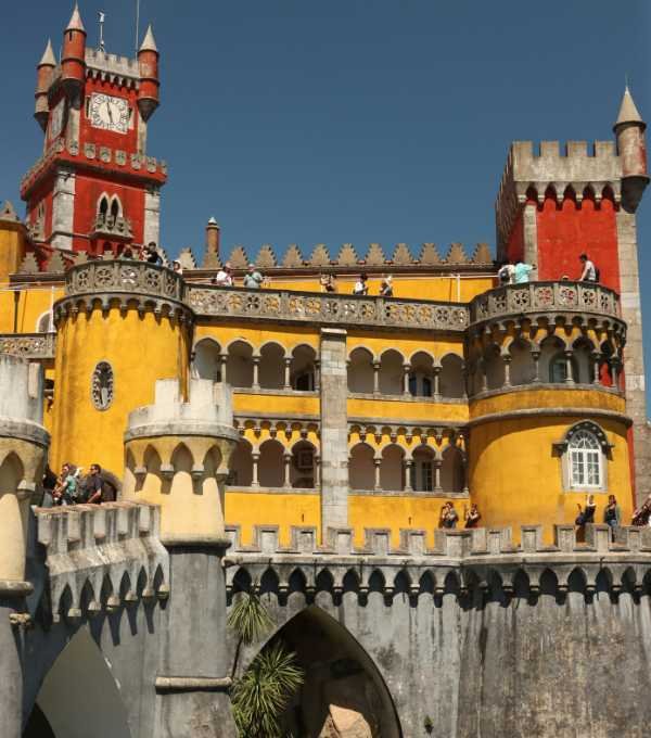 Park and National Palace of Pena portugal