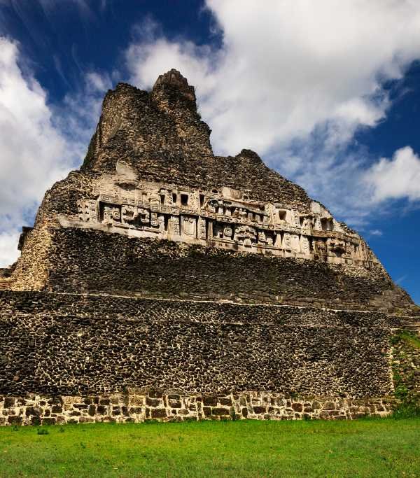 Central America Xunantunich Pyramid